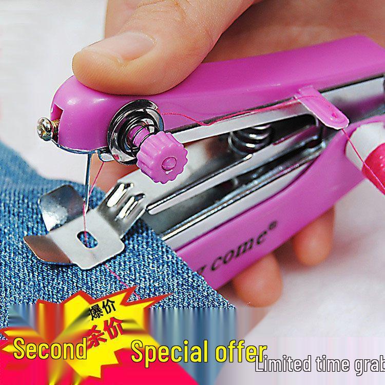 Kompakte Handnähmaschine - Tragbar & Automatisch für Heimschneiderei