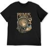 Sleeve Primus Astro Monkey Fashion Men's T Shirt Black