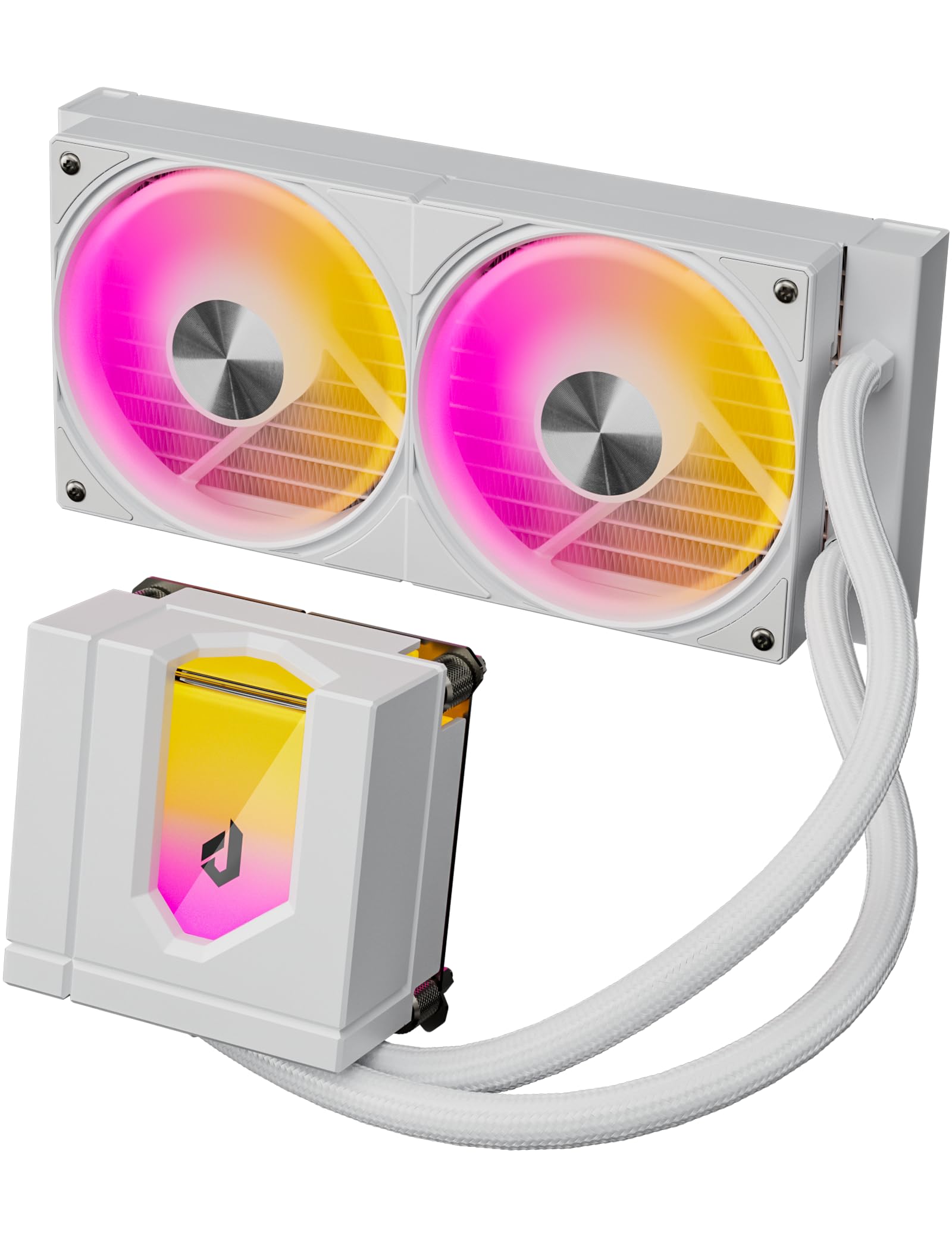 

upHere Simple Water Cooling CPU Cooler 240mm Radiator Water Cooling System cpu cooler aio Simple Water Cooling 120mm PWM Fan ARGB Cooling Fan TDP 280W білий