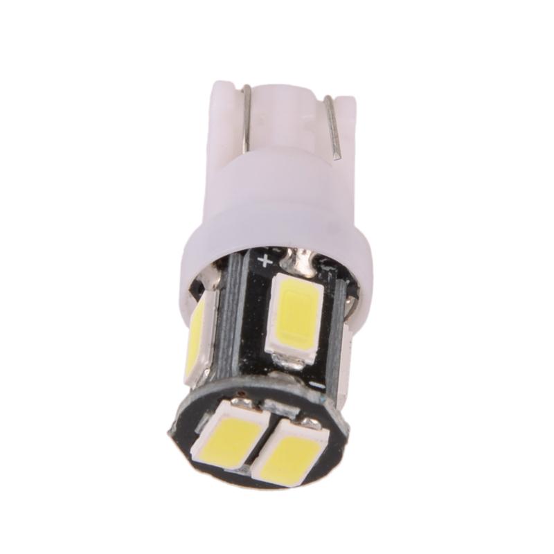 10Pcs 24V T10-5630 6SMD Universal Caravan Camper Trailer RV Car Interior Dome Map Wedge LED Light