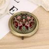 Double-sided Folding Pocket Mirror Folding Round Makeup Mirror  Home Decor