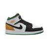 New Jordan 1 Mid SE White Laser Orange Lucky Green PS BQ6932-101
