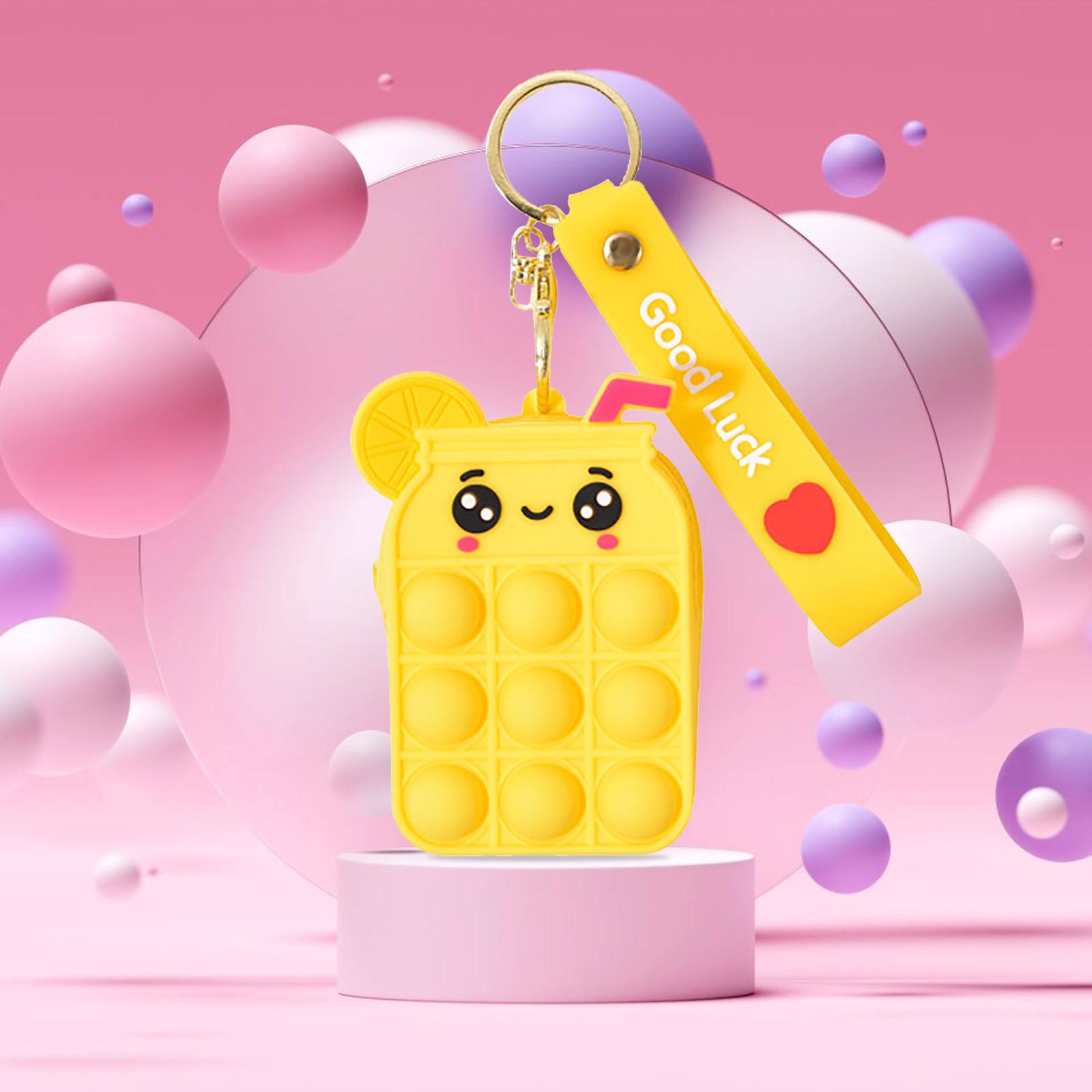 

Нажимная игрушка Подвеска Сумка Пузырьковая игрушка Игрушки для снятия стресса для взрослых и детей One Size