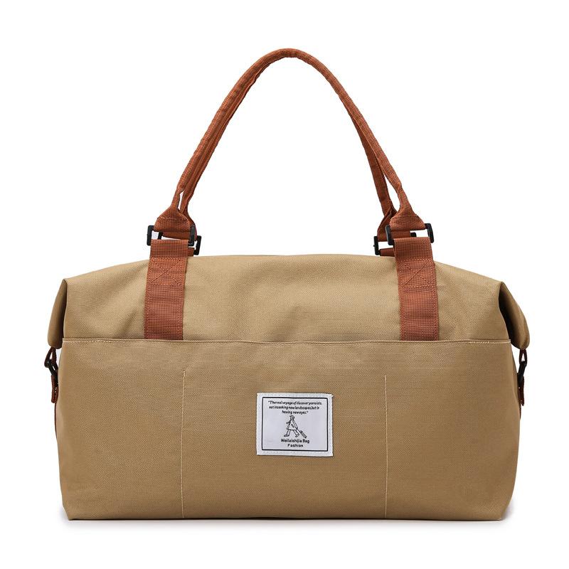 Korean Version of the New Travel Bag, Short-distance Fitness Bag, Hand Case, Trolley Case, Luggage Bag, Sports Simple Casual Yoga Bag