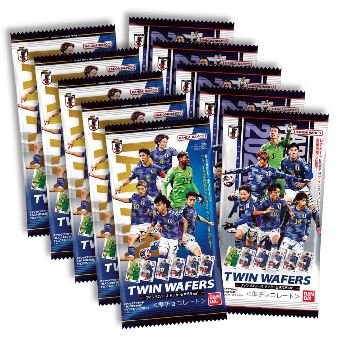 

individually in 10 Twin Soccer Japan National Team sold as a box of 20 [Sold pieces] U-Heaters ver. (10 pieces) Not pieces.