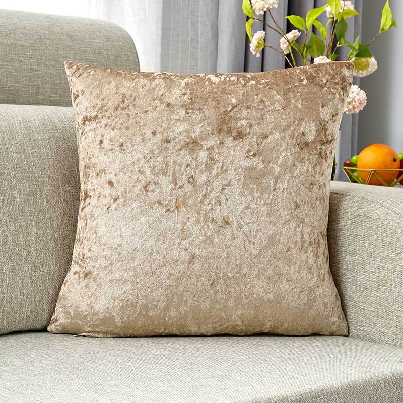 Ice Velvet Throw Pillow Cushion Cover Sofa Pillow Cushion Velvet Bedside Cushion Cover
