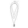 Necklace Men'S Tide Hip Hop Cross Army Brand Multi-Layer Pendant Dancing Diablo Pendant Couple Student Punk