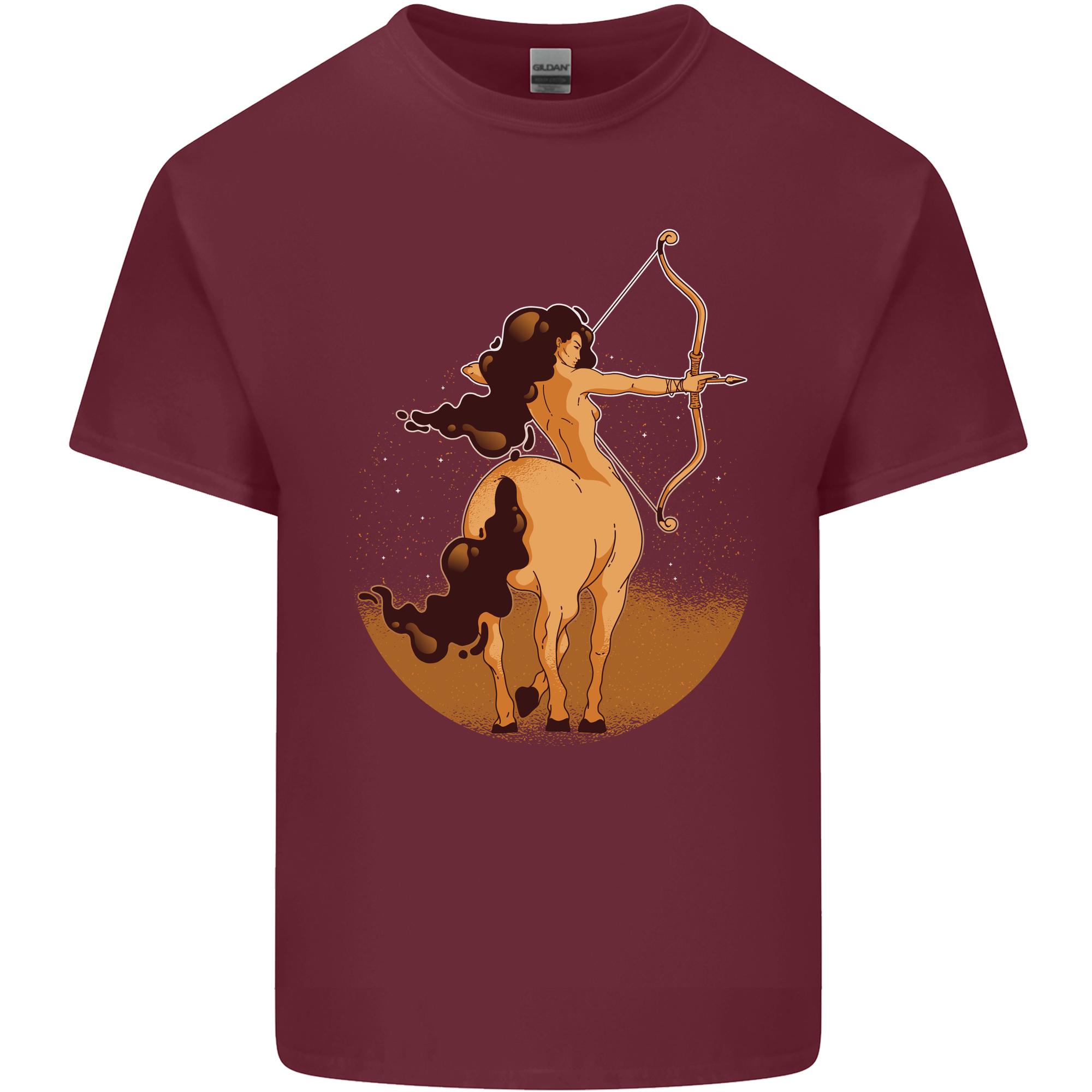 Sagittarius Unisex Zodiac Star Sign Unisexs Light Cotton TShirt S