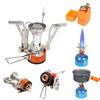 Outdoor Goods Camping Set Pot Combination Portable 1-2 People Picnic Folding Stove Cooker Set