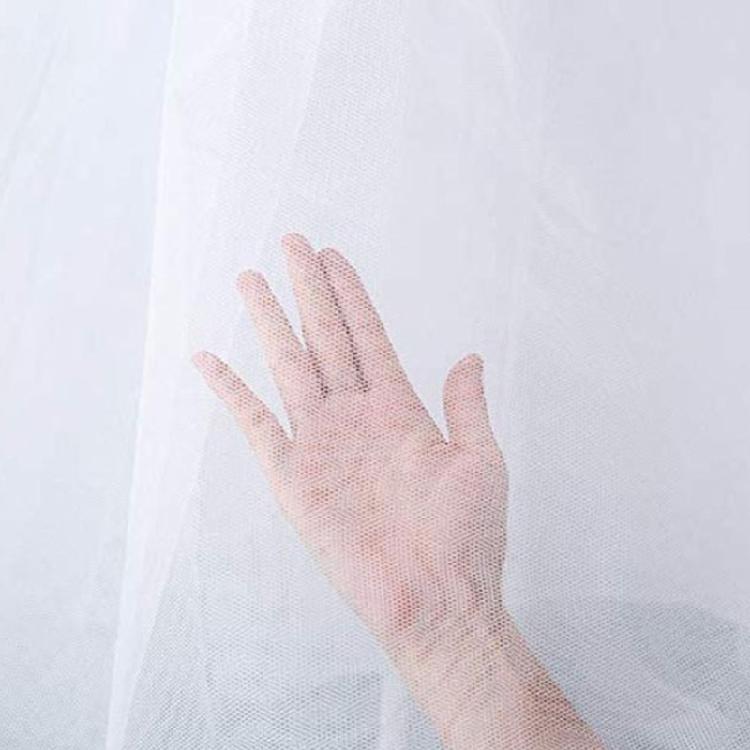 Vloerlengte Petticoats Bruidsslips 4 Lagen Witte Bruidsjurk Crinoline