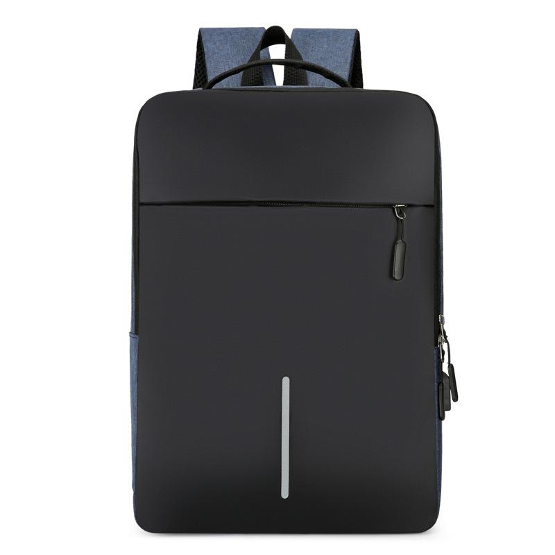 New Backpack Men's Large-capacity Business Multi-function USB Charging Backpack Men's Simple Schoolbag Trendy Brand