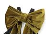 2024 Autumn/Winter European & American Sweet Velvet Spaghetti Strap Dress with Oversized Bow