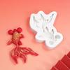 Cute Carp Fish Silicone Mold Fondant Chocolate Mould DIY Cake Decorating Mould Homes Kitchen Baking DIY Supplies