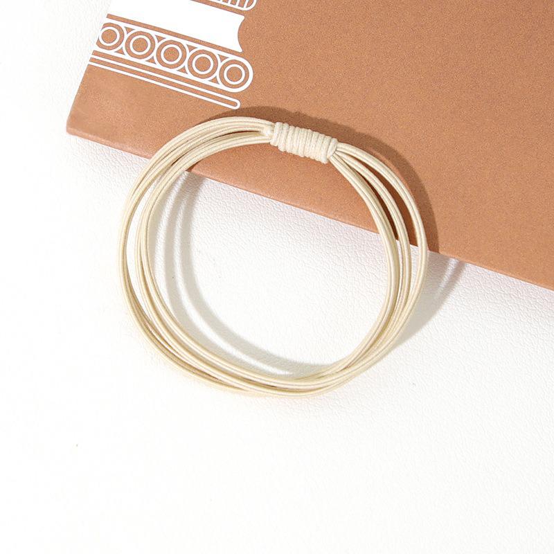 4-in-1 High Elastic Knotted Women's Hair Ties and Bands for Ponytails