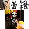 Funny Halloween Skull Bob Plush Toy For Boys Cute Doll Gift Birthday Present