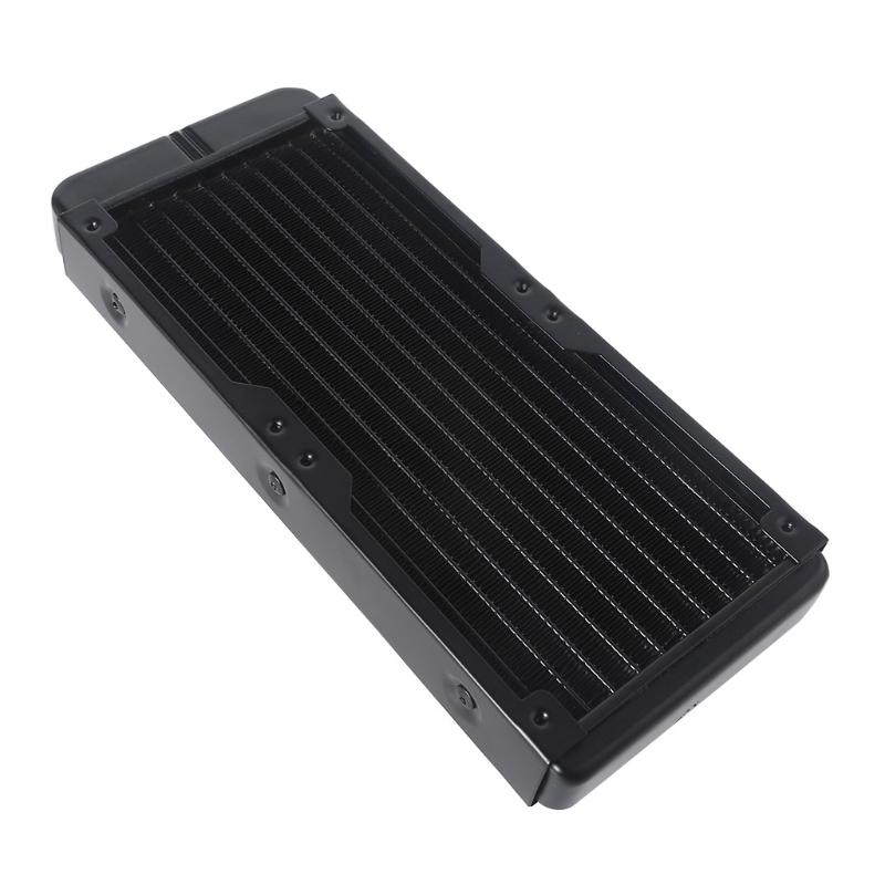 Water Cooling Computer Radiator 10 Pipe Aluminum Heat Exchanger Liquid Cooling Heat Sink for CPU PC Water Cool System