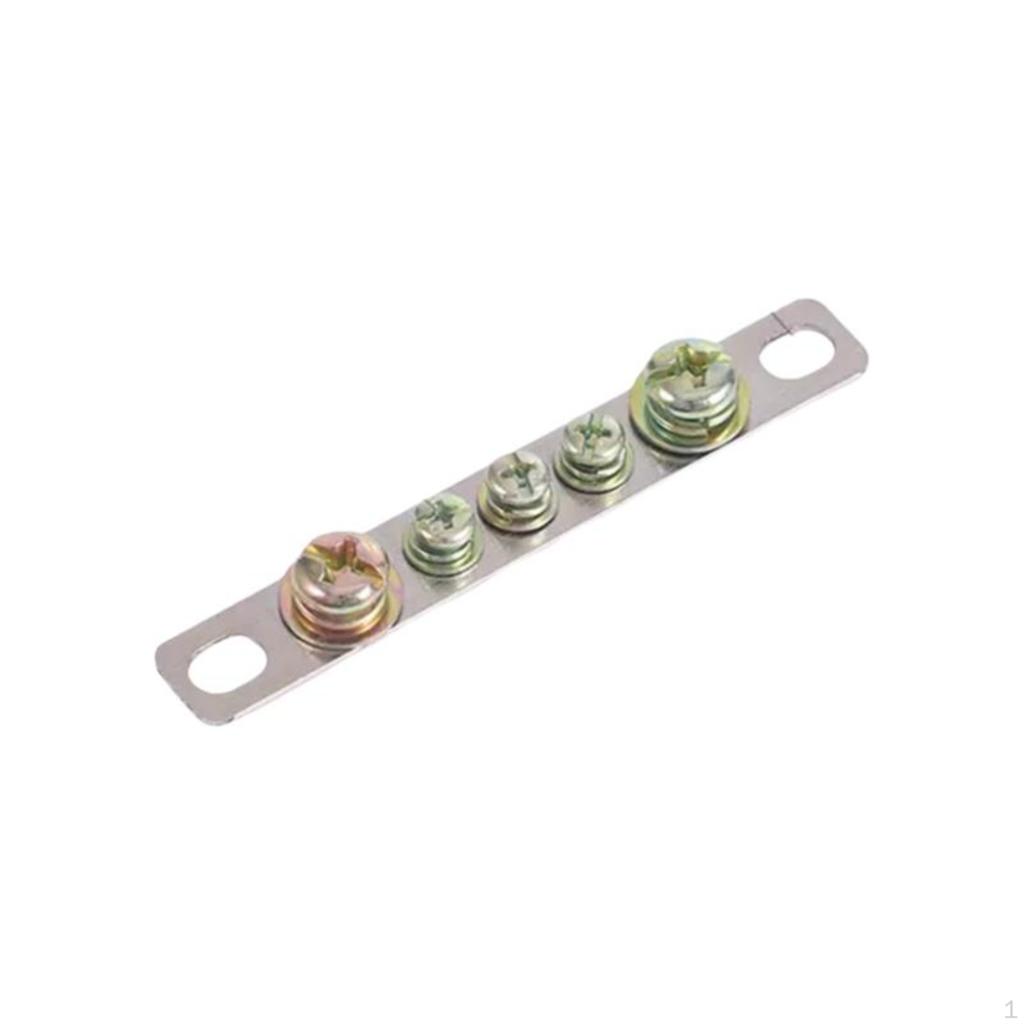 Copper Ground Bus Bar, Bridge Type Terminal Block, 3/5/7/10 Position, Quick Wiring Neutral Bar