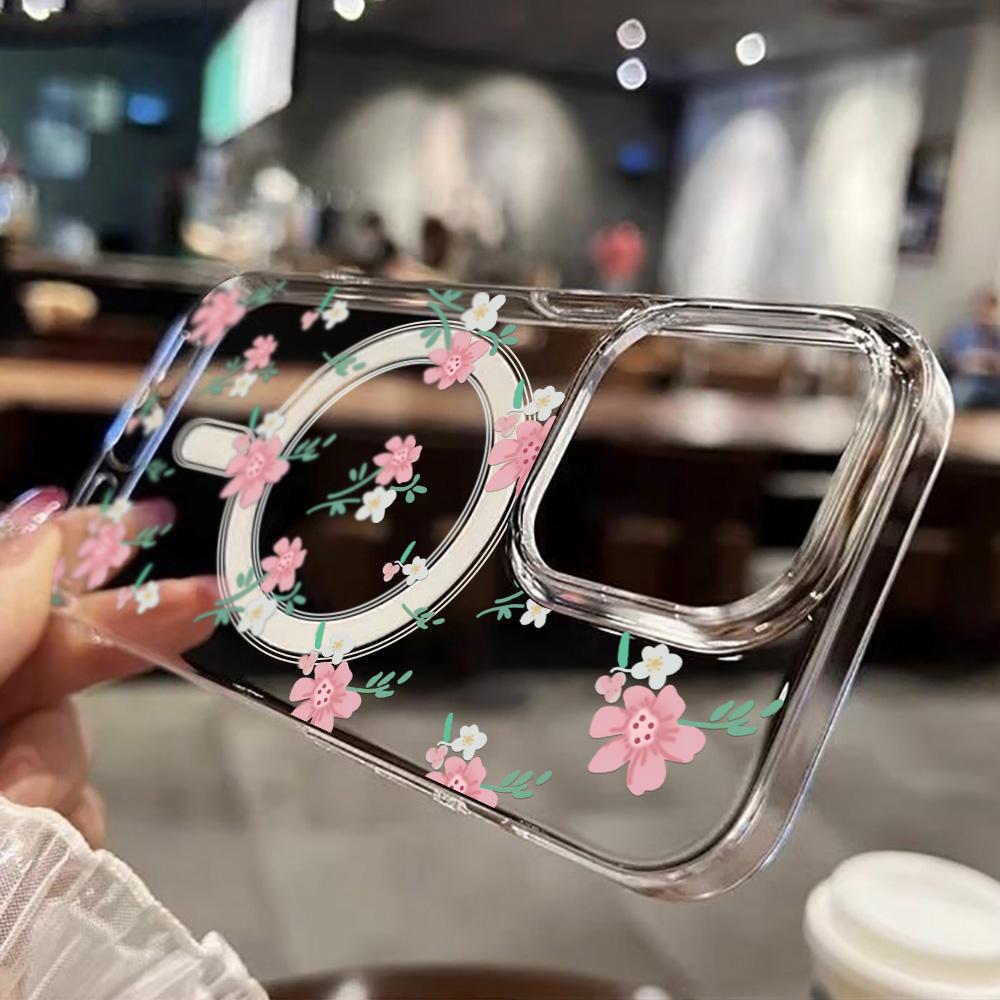 Magnetic Phone Case for iPhone 12 14 16 17 Pro 17 16 15 14 13 12 Pro Max  12 13 14 15  16 High Quality Shockproof Shell Full Protection Cute Style