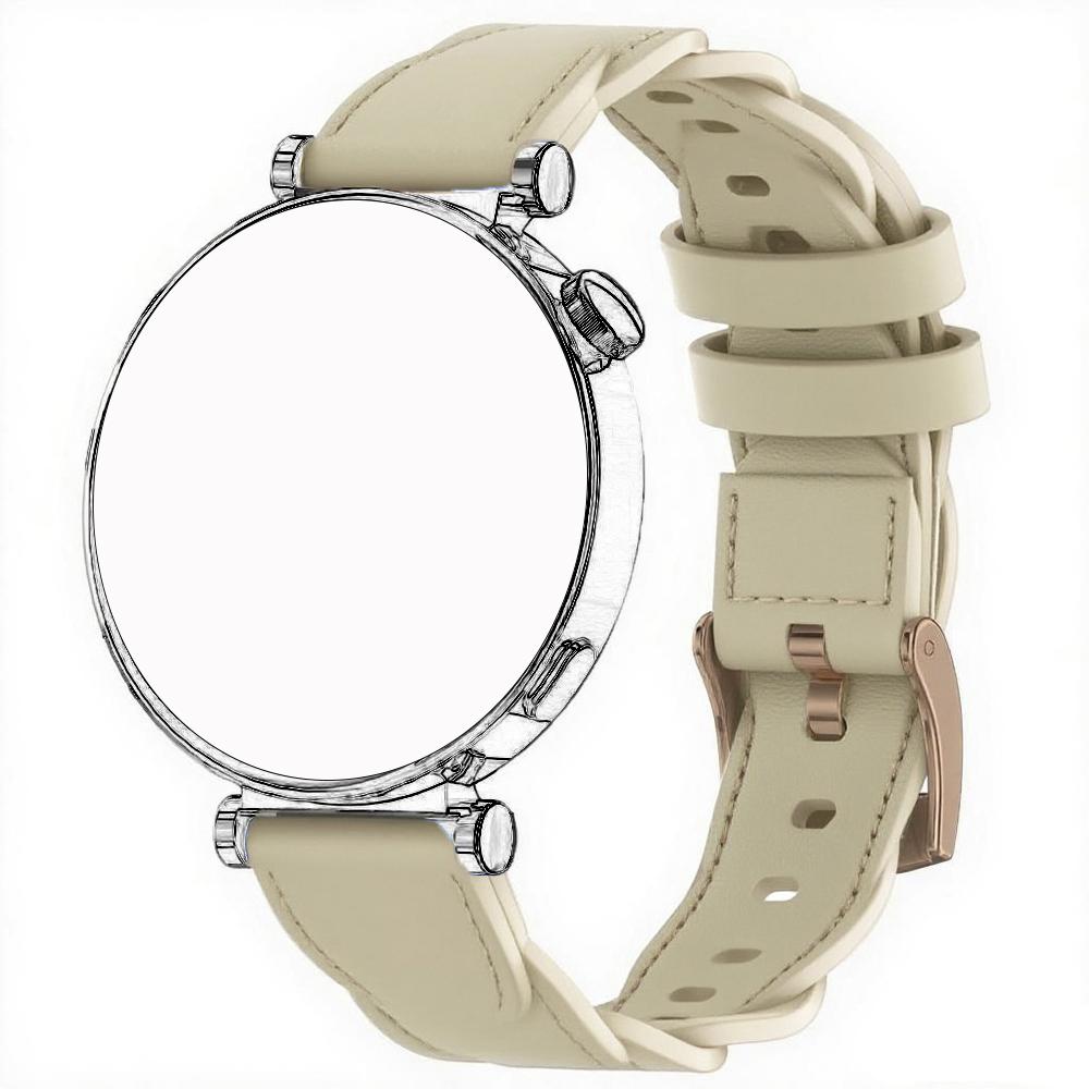 18mmWatch Strap For Huawei Watch 5 42mm / GT 5 4 41mm Artificial Leather For Garmin Venu 3s/2s Vivoactive 4s Women Wristband