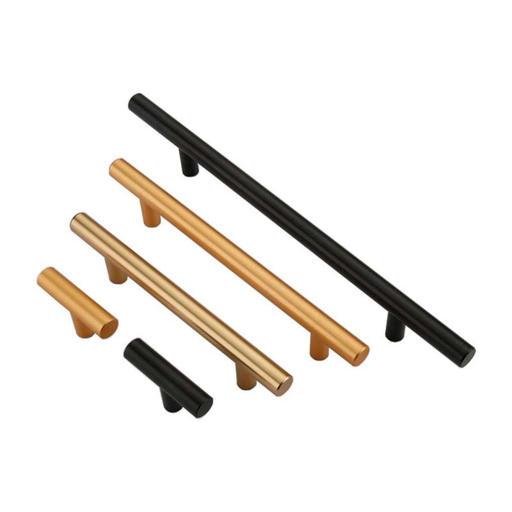 2pcs Stainless Handle Cabinet Drawer Closet Door Handle Wall Cabinet Handle Hollow Ple Furniture Hardware Accessories