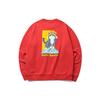 Anta Living Series Emperors Sleep Casual Round Neck Long Sleeve Sweatshirt Couple Men Tops Red 152218732-2