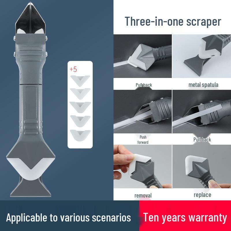 Durable Tile & Grout Cleaning Tool – Labor-Saving Seam & Caulking Knife