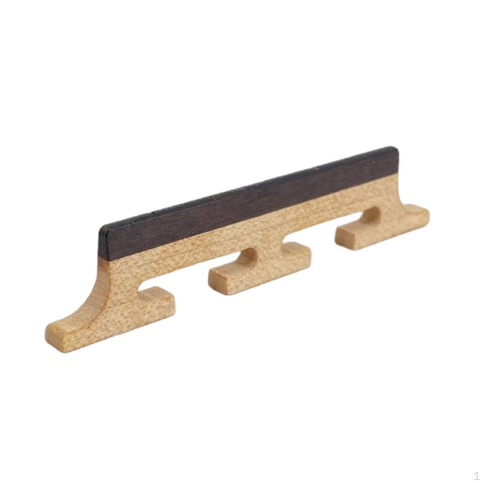 5 String Banjo Bridge,Stringed Instrument Part Replacement Wooden Bridge Accessory Supplies