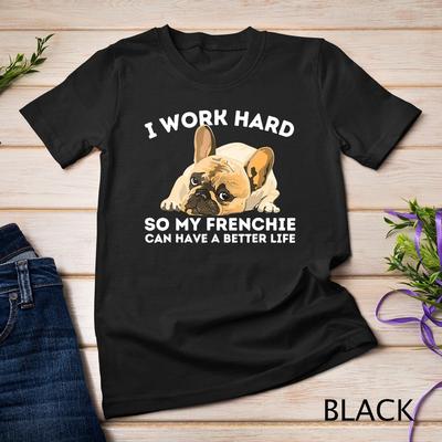 Frenchie Vita Migliore - Divertente Bulldog Francese Amante dei Cani T-shirt Unisex