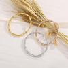 Women's Minimalist Bamboo Joint Titanium Steel Bracelet - Light Luxury, Exquisite High-End Design