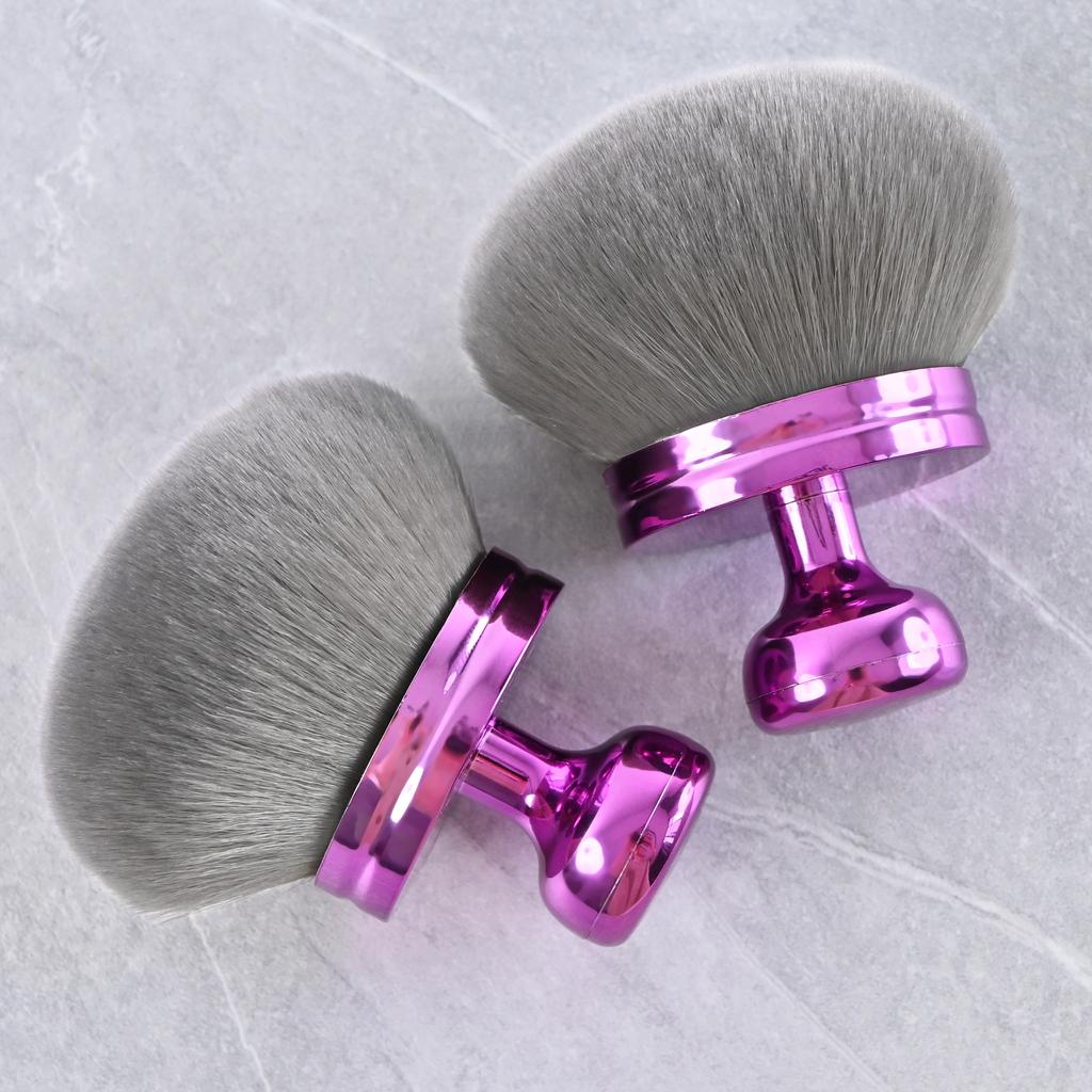 Extra Large Fluffy Powder Brush for Body & Neck Soft Kabuki Makeup Brush for Loose & Pressed Powder, Foundation, Fiber Brush for Smooth Blending