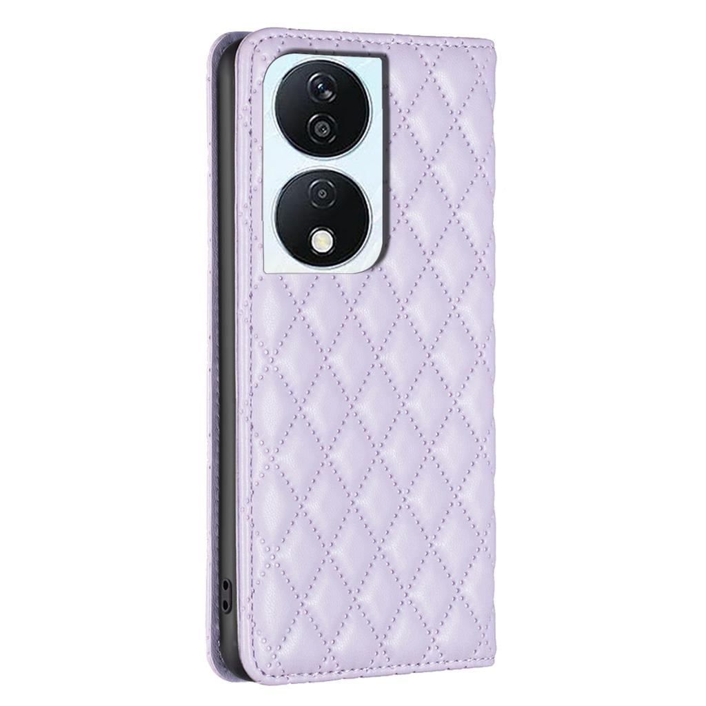 BINFEN COLOR BF Style-16 For Honor X7b 4G/90 Smart Phone Case with Card Holder Folio PU Leather Cover