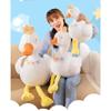 Cute Swan Plush Toy Crown Duck Doll Stuffed Animal Puppet Child Comfort Sleep Pillow
