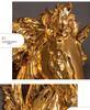 Electroplated Horse Head Luxury Wall Lamp for Living Room or Corridor