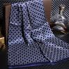 100% Natural Silk Double Layer Cravat Men's Silk Printed Long Scarf Premium Gift for Men 28x160cm