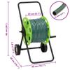 Hose Reel with 30 m PVC Green Hose