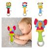 Babyfans Plush Animal Shaker With Colorful Beads Perfect For Sensory Development, Hand-eye Coordination, And Interactive Play
