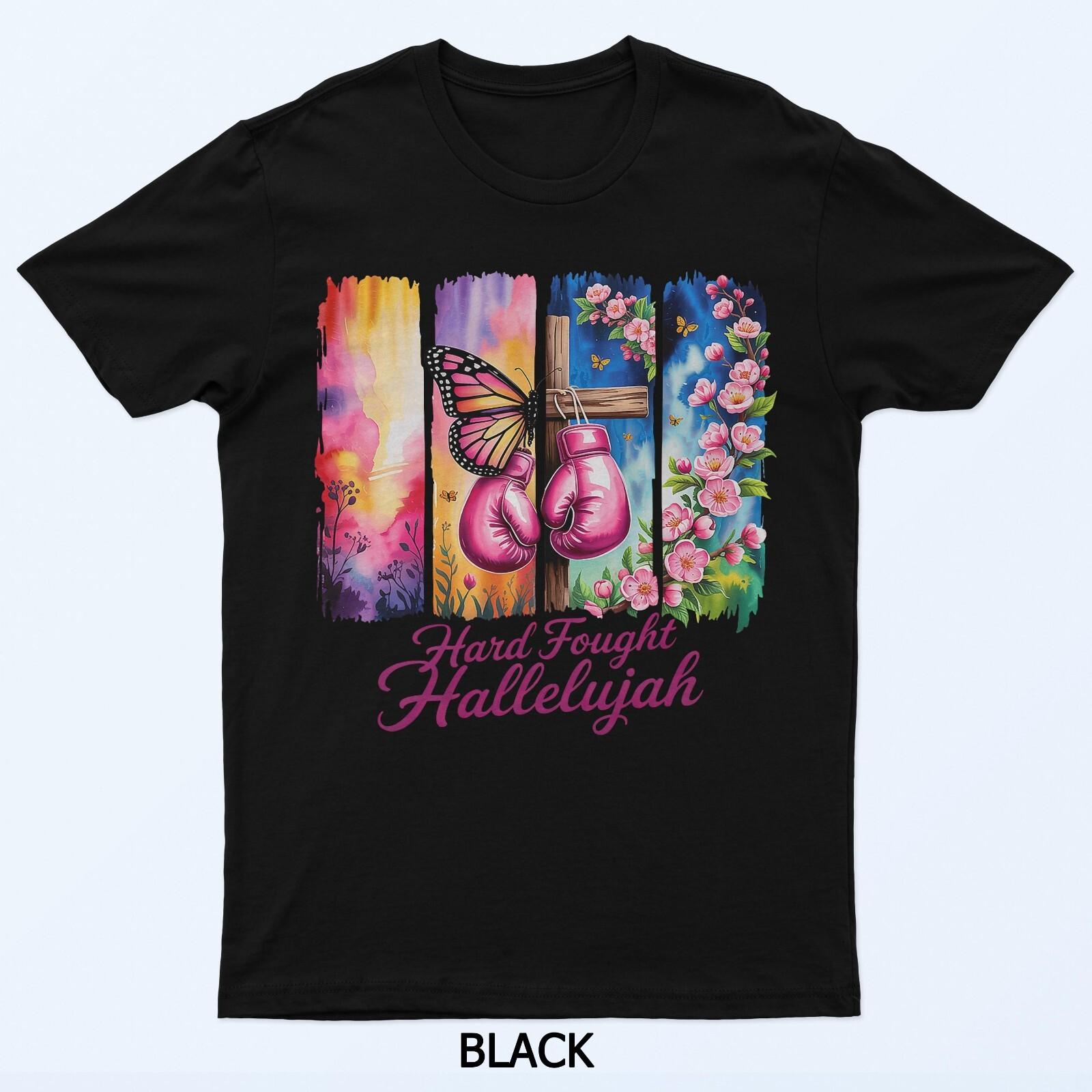 Брэндон Hard Fought Hallelujah Хвалите Иисуса Футболка с озером 4XL