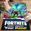 Fortnite Customized Name Floor Rug Office Rug Design for Living Rooms Foyer Dining Room Hallway Anti-slip Rug Anime Office Decor