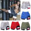 Tschechische Flagge Camouflage Muay Thai Kickboxshorts Herren Damen Unisex Sportbekleidung Doppellagig Schnelltrocknend Atmungsaktiv Training Sport Fitnessstudio Workout