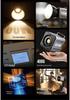 60W Handheld Portable Spotlight for Outdoor Wedding, Film, and Night Portraits