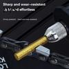 Grinding Tool 3Pcs 4/4.8/5.5mm Chain Saw Stones Round Shank Wear-Resisting Emery Burr File Abrasive Heavy Duty Stone Files for Sharpener