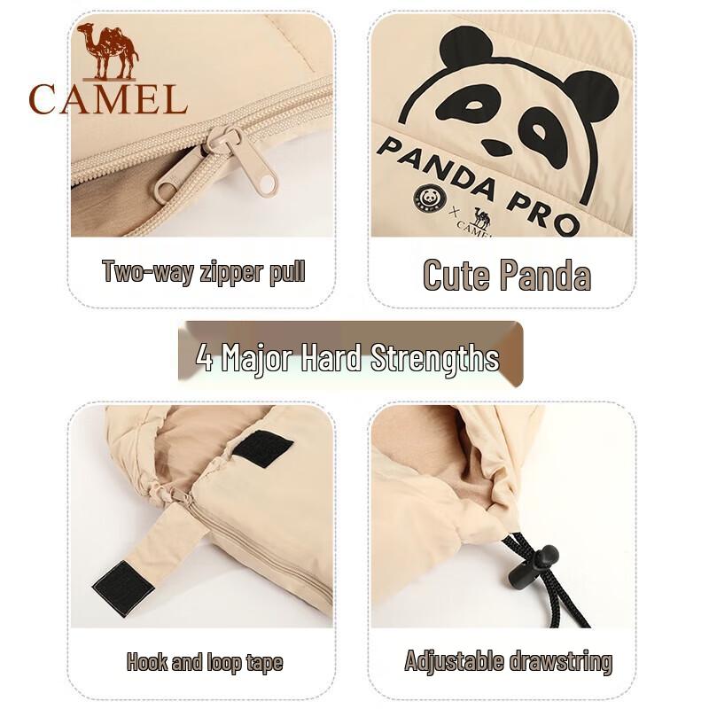 CAMEL Panda Joint Edition Outdoor Camping Sleeping Bag