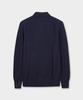 BROOKS BROTHERS Merino Wool Logo Polo Sweater (Navy) (Bbwtmnf301)