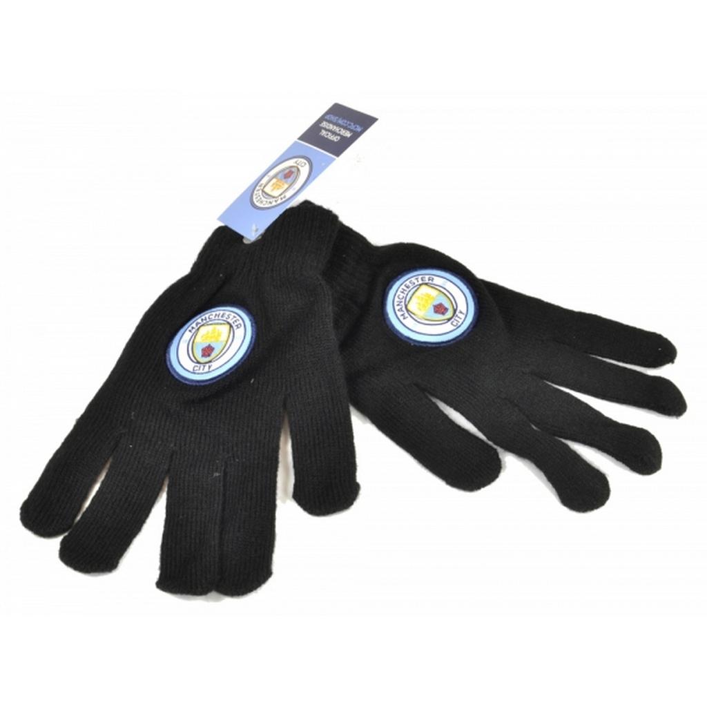 Manchester City FC offisielle strikkede fotballhansker