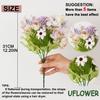Peony and Rose Bouquet Realistic Silk Artificial Flowers Wedding Bridal Bouquet Home Garden Table Centerpiece Festival Decor