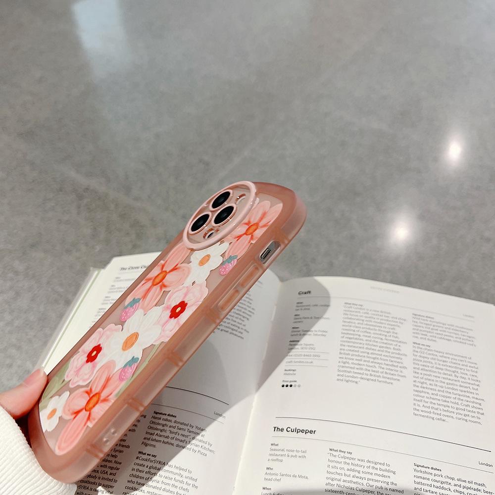 Creative flower phone case suitable for Apple phone cases