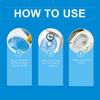 1/2/3PCS Foam Toilet Bowl Cleaning Powder Toilet Cleaner Stubborn Limescale Cleansing Powder Household Deodorization Cleaning