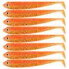 8Pcs Soft Fishing Lures 7.5cm 2.5g Artificial Baits Paddle Tail Swimbaits Fishing Lure for Bass Trout T Tail Baits