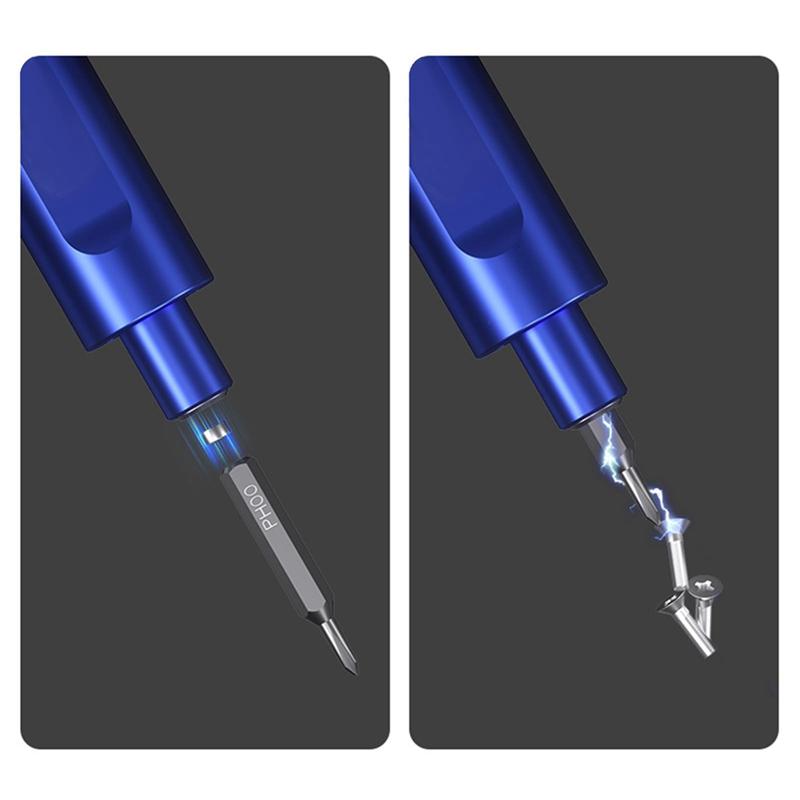 A25F-ES240 Electric Screwdriver With 24Pcs A2 Alloy Steel Bits And LED Lighting For Computer Phone Dismantling Repair Tools Kit