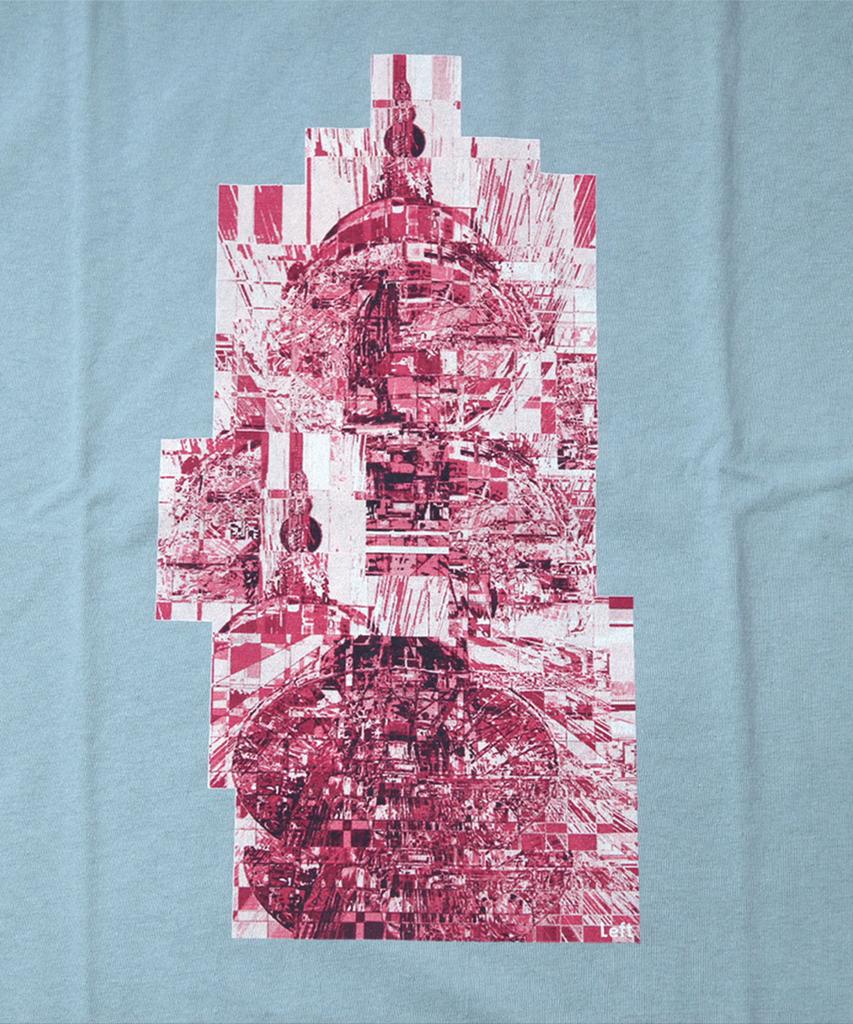 LEFTSEOUL Tower T-Shirt [Sky Blue]